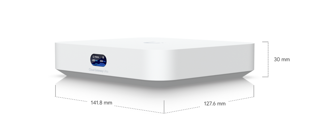 Ubiquiti UniFi Cloud Gateway Ultra UCG-Ultra – Passerelle réseau 2.5G – vue 2