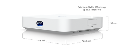 Ubiquiti UniFi Cloud Gateway Max UCG-Max – Passerelle 2.5G compatible NVR – vue 2