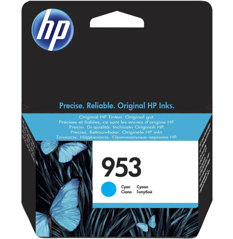 Cartouche d’encre originale HP 953 Cyan – F6U12AE