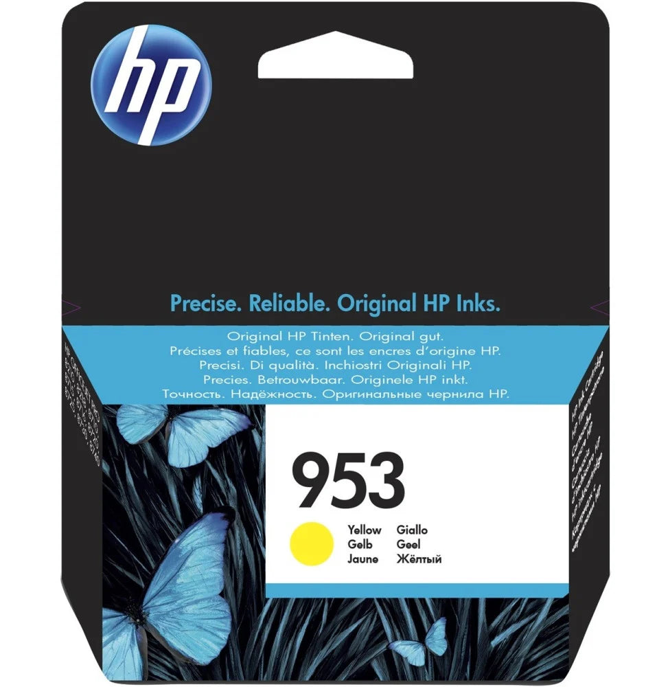 Cartouche d’encre originale HP 953 Jaune – F6U14AE