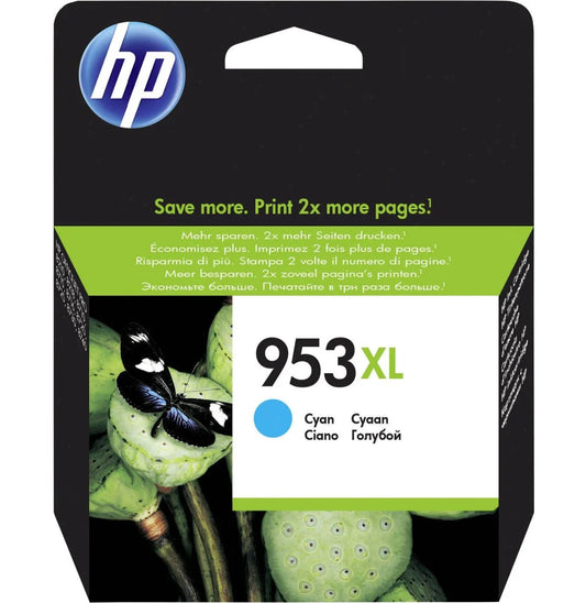 Cartouche d’encre originale HP 953XL Cyan – F6U16AE