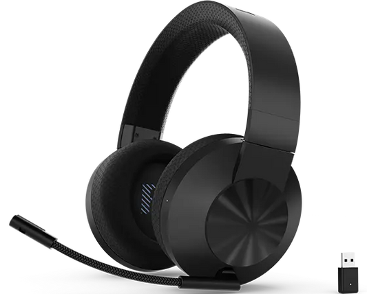 Lenovo Legion H600 – Casque gaming sans fil noir