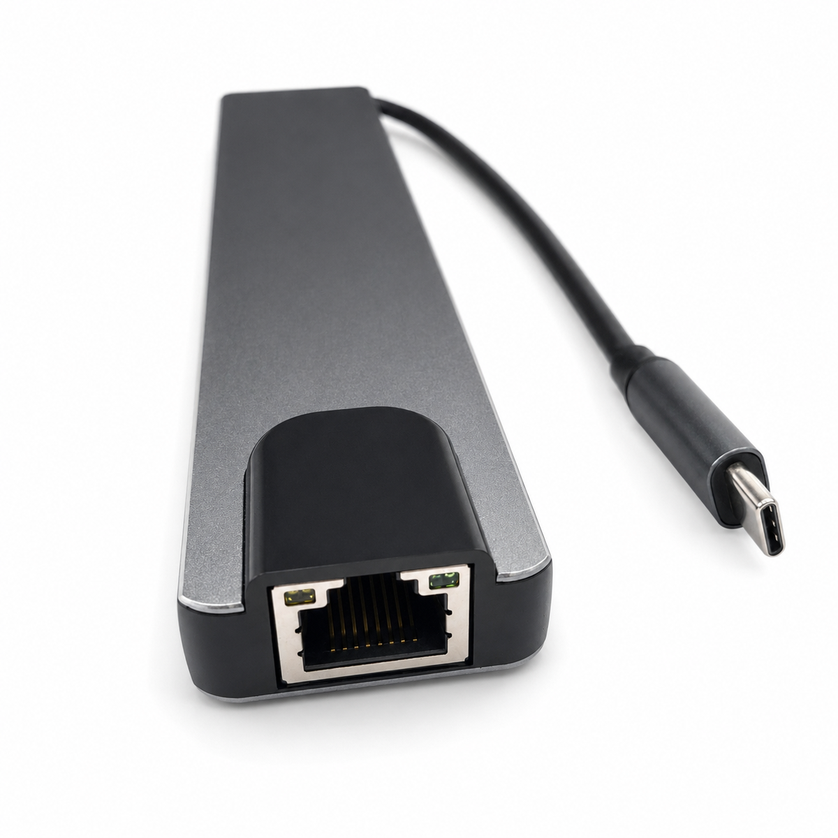 Hub USB-C 8-en-1 – HDMI 4K, RJ45, PD 87 W, SD/TF