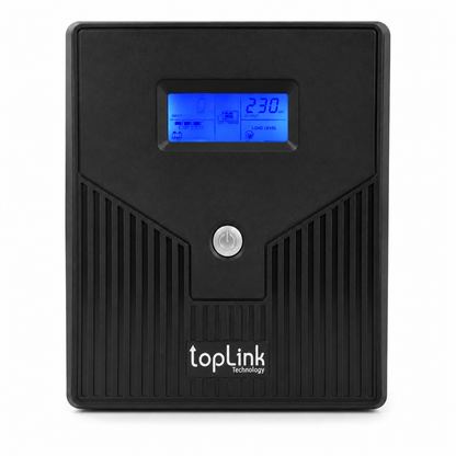 Onduleur TopLink TL-1500VA PRO – Écran LCD – AVR – 4 prises