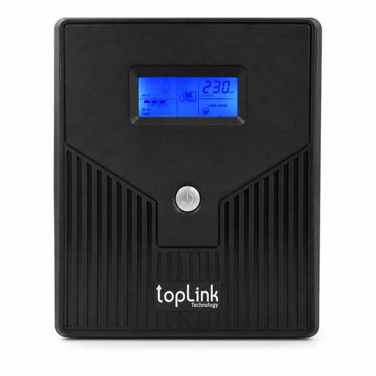 Onduleur TopLink TL-1500VA PRO – Écran LCD – AVR – 4 prises