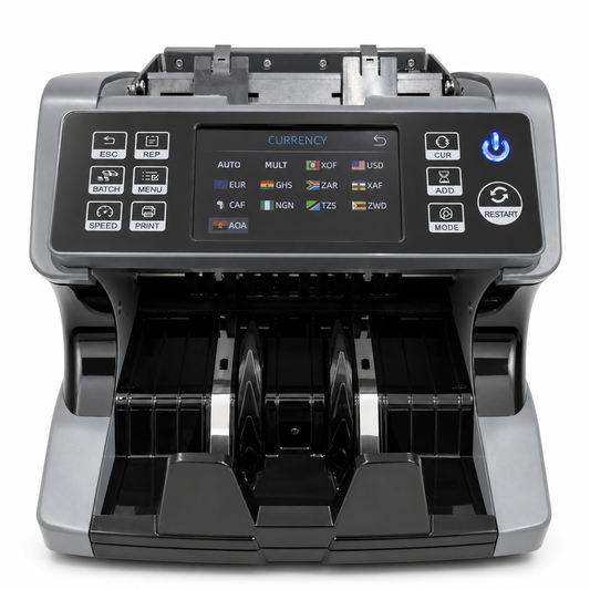 TOPLINK TL-MC21P – Compteuse & valorisatrice de billets multi-devises – Double CIS