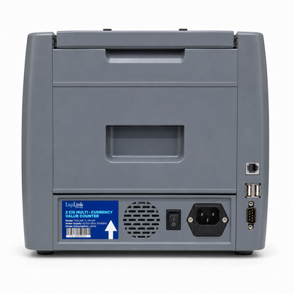 TOPLINK TL-MC21P – Compteuse & valorisatrice de billets multi-devises – Double CIS