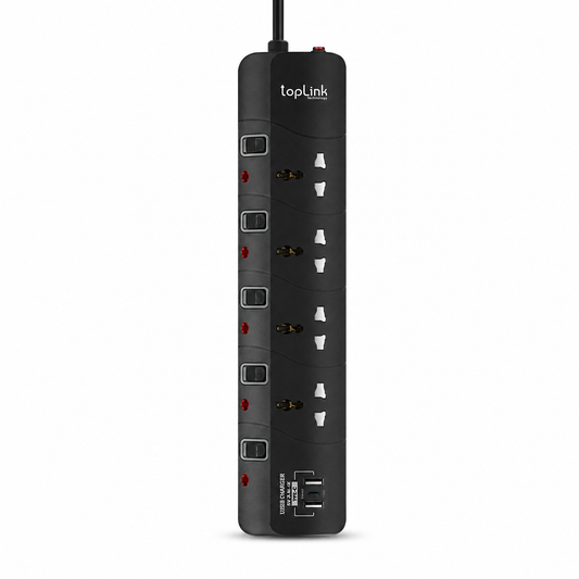TOPLINK TL-P4313UC – Multiprise universelle 4 voies + 2 USB + USB-C – 3250W