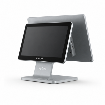 TOPLINK TL-POS585D – Terminal POS tactile double écran – Core i5-1235U – 8/512 Go