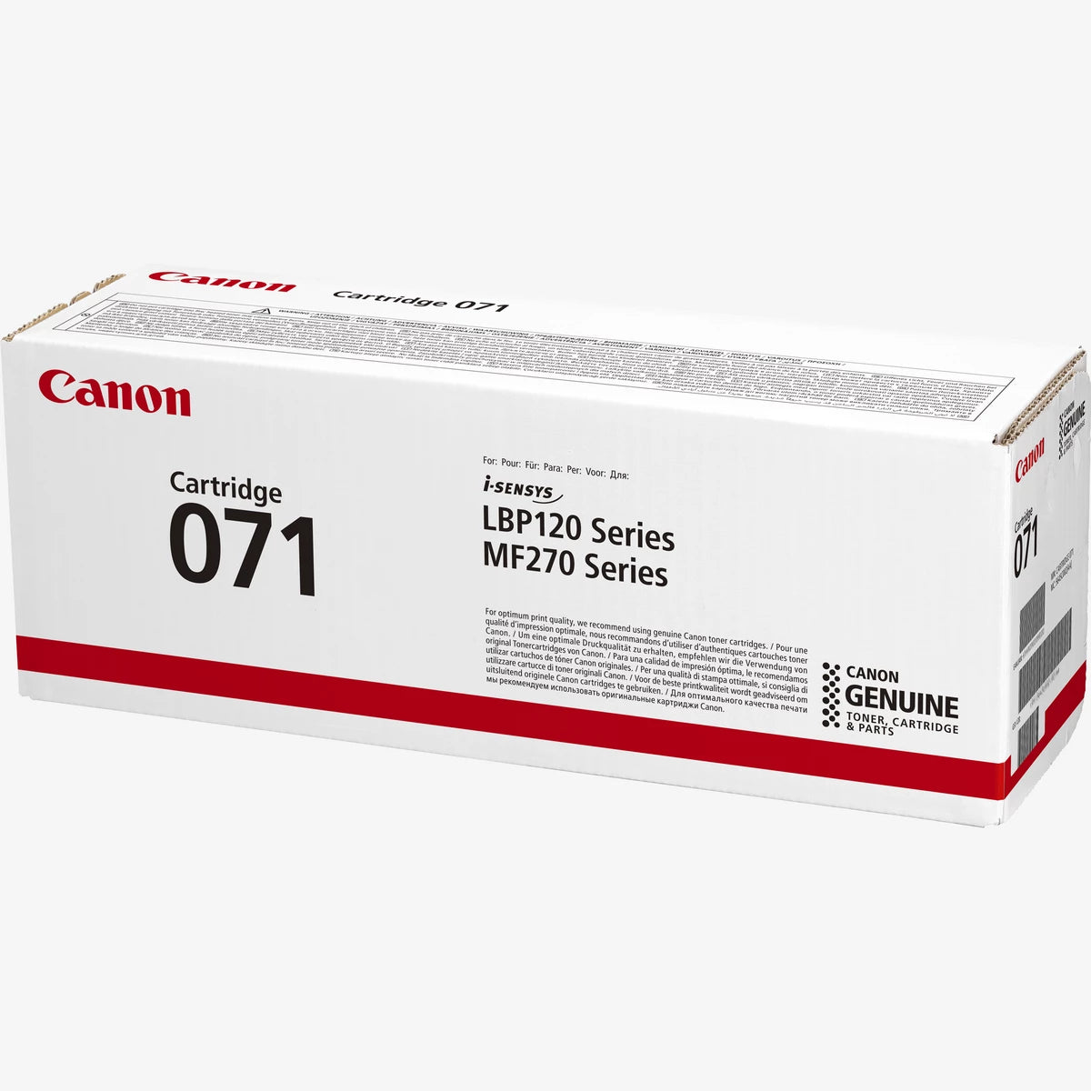 Canon 071 noir — photo officielle 2