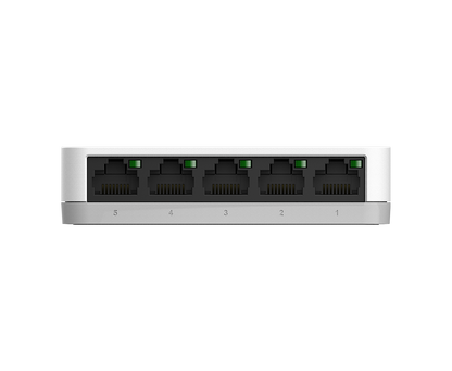 D-Link DGS-1005A — ports réseau, vue officielle
