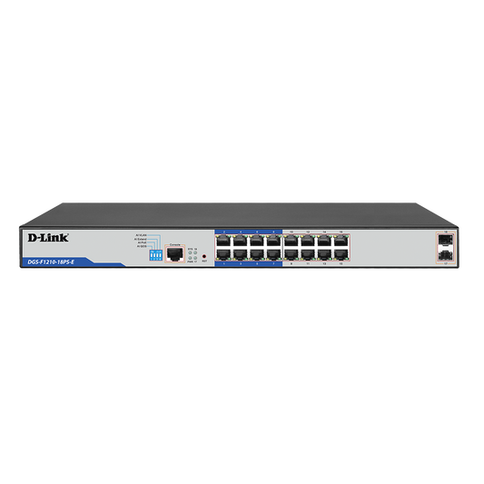 D-Link DGS-F1210-18PS-E — photo officielle de face