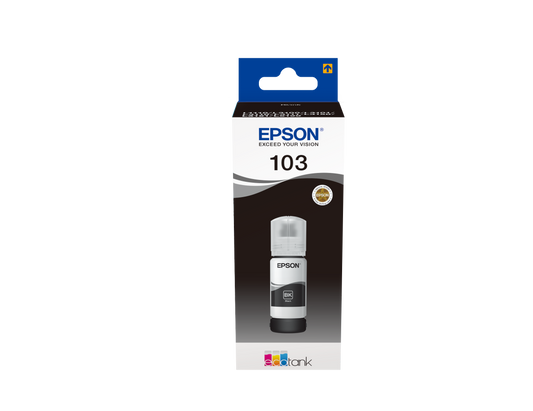 Epson 103 Noir – bouteille d’encre originale