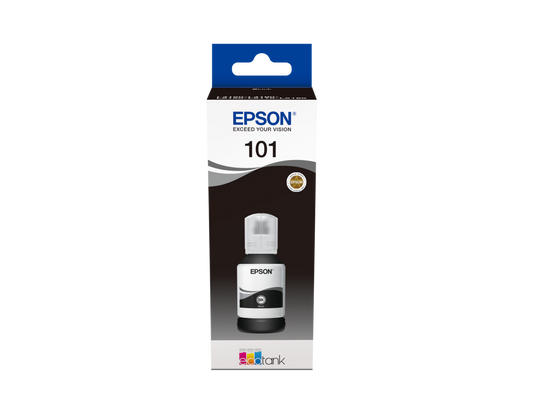 Bouteille Epson 101 Noir, 127 ml — visuel officiel