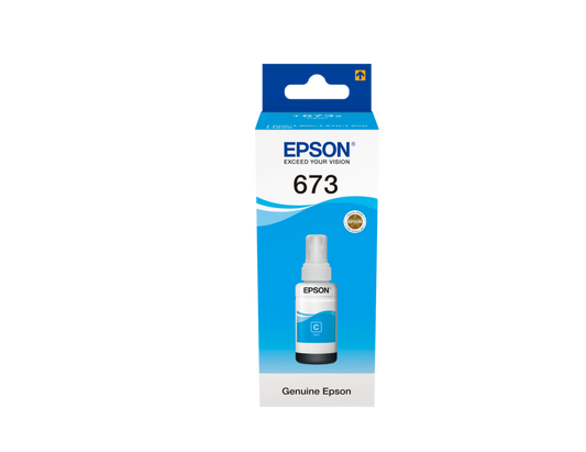 Bouteille Epson T6732 Cyan, 70 ml — visuel officiel