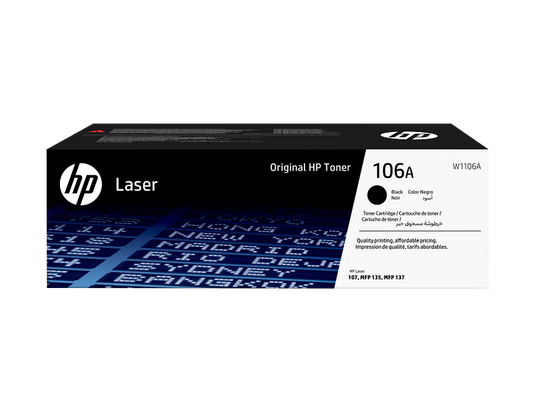 HP 106A Noir – toner original