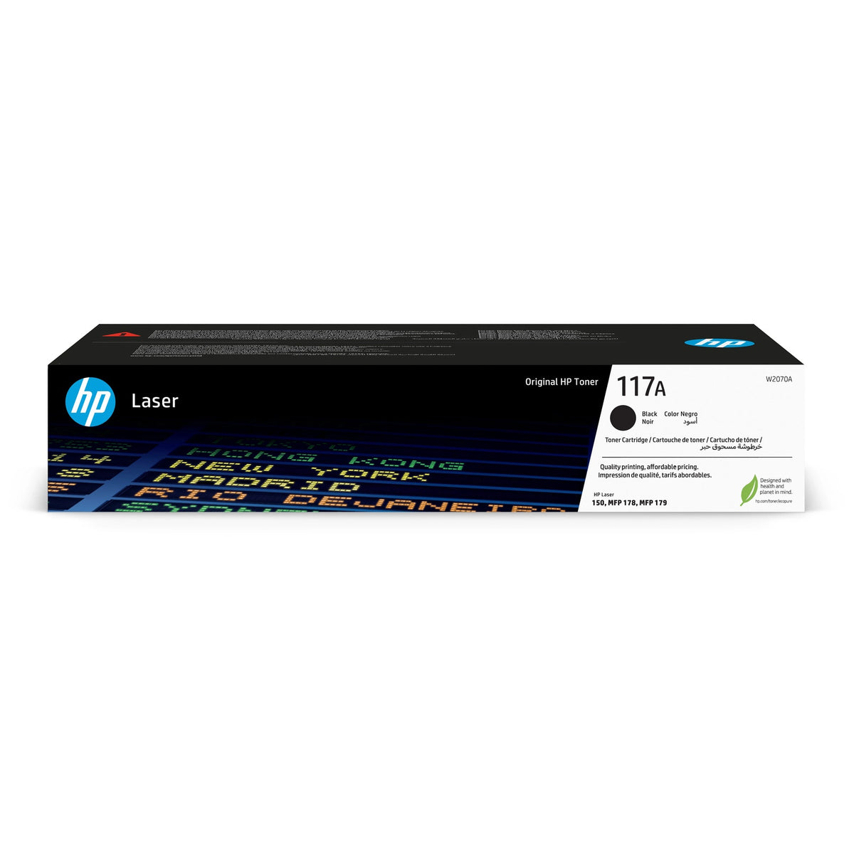 HP 117A noir W2070A — vue officielle 1
