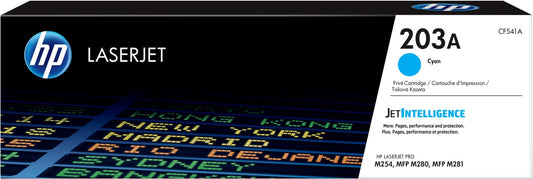 HP 203A cyan CF541A — vue officielle 1