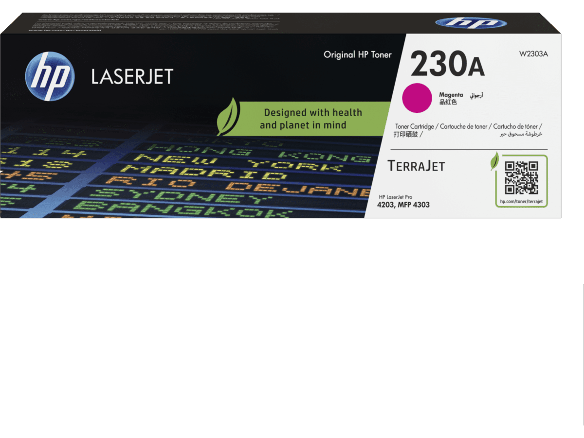 HP 230A magenta W2303A — emballage officiel