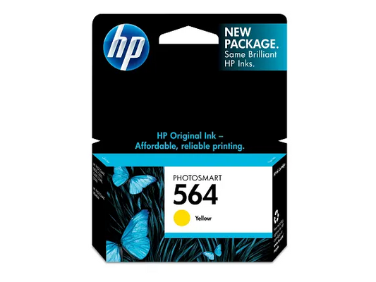 Cartouche HP 564 jaune — photographie officielle