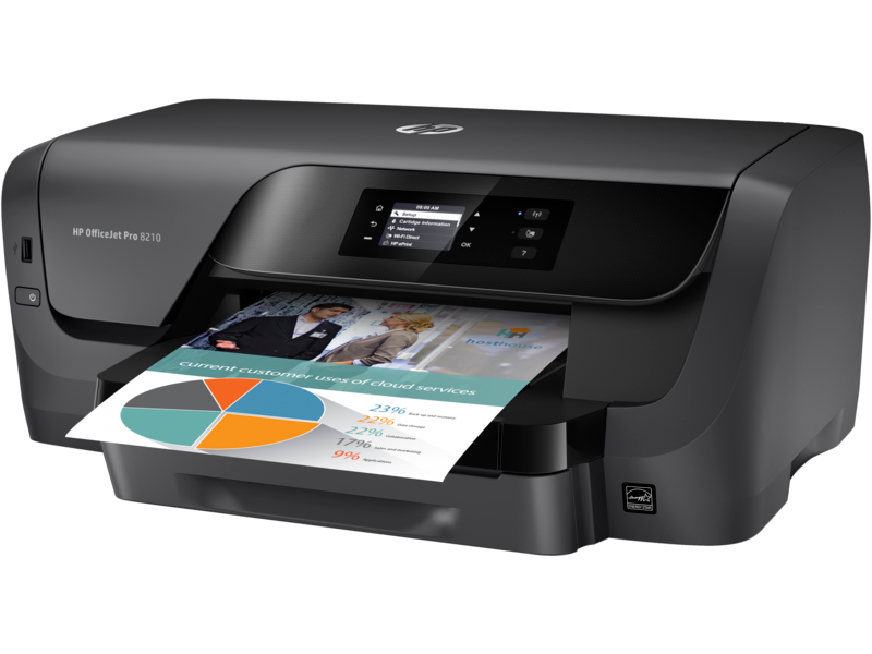 HP OfficeJet Pro 8210 – Imprimante jet d’encre couleur A4 — vue 2 officielle HP