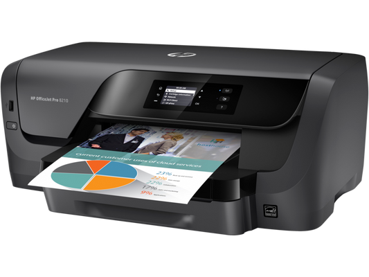 HP OfficeJet Pro 8210 – Imprimante jet d’encre couleur A4 — vue 2 officielle HP