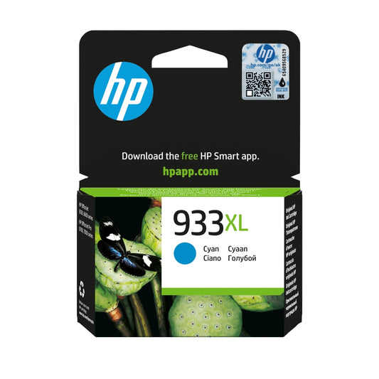 Cartouche HP 933XL cyan CN054AE — emballage officiel HP
