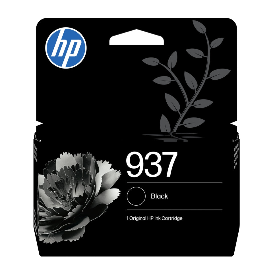 Cartouche HP 937 noire 4S6W5NE — photographie officielle