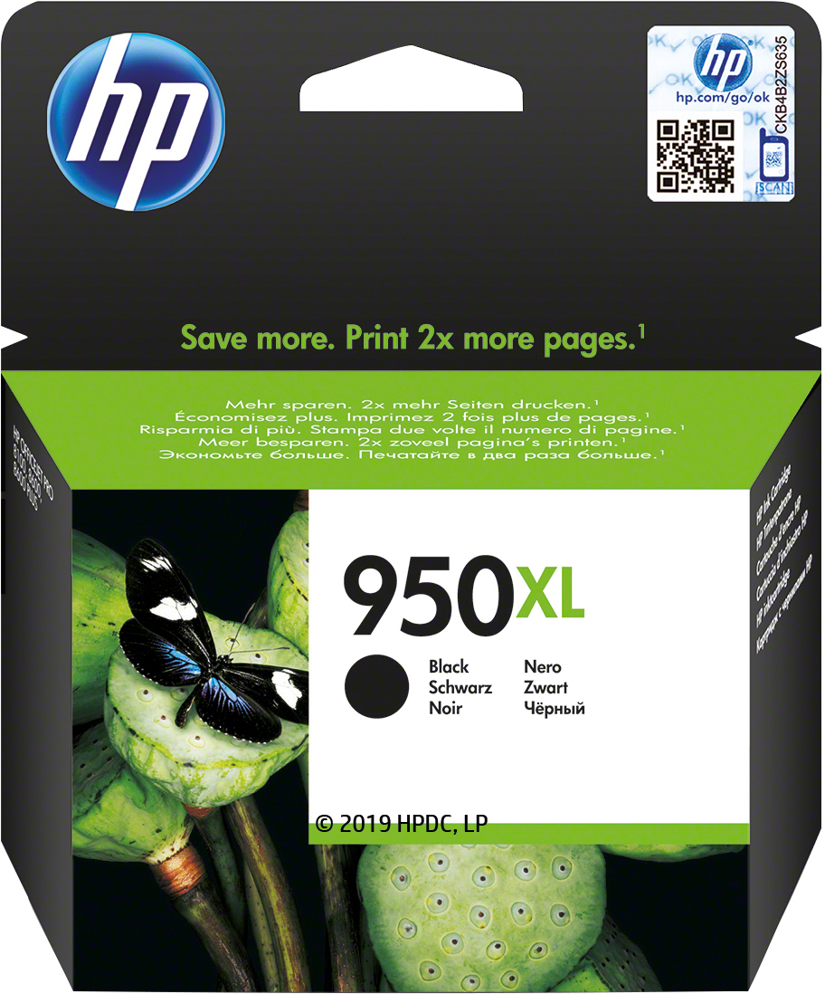 Cartouche HP 950XL noire CN045AE — photographie officielle