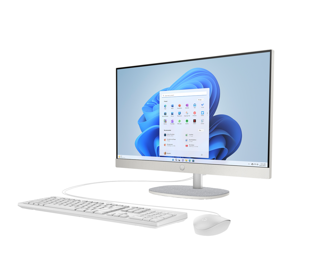 HP All-in-One 24-cr0307nh B73T8EA — vue officielle 2
