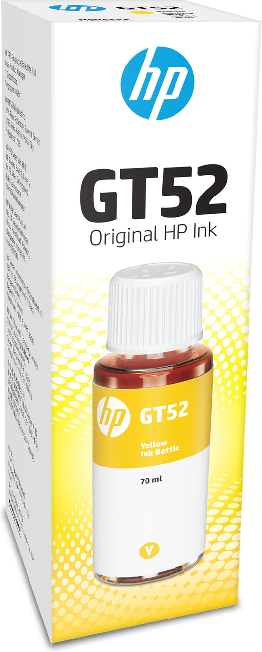 HP GT52 jaune 70 ml — photo officielle 1