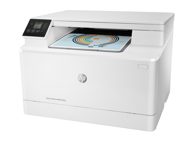 HP Color LaserJet Pro MFP M182n (7KW54A) — vue officielle 2
