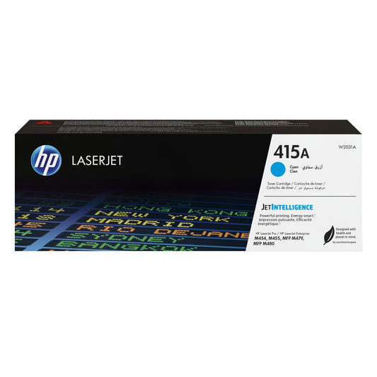 HP 415A cyan W2031A — vue du produit