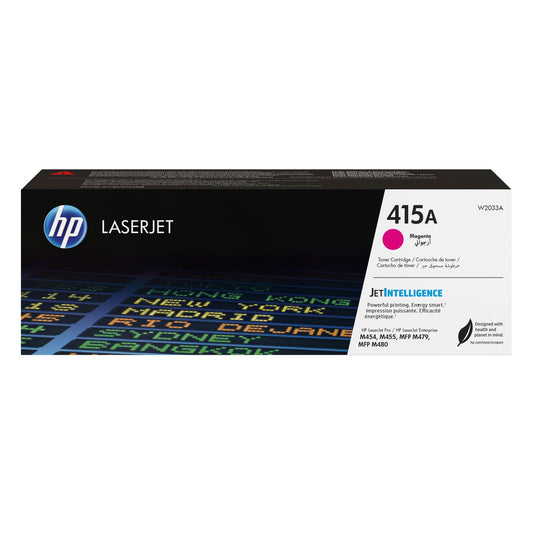 HP 415A magenta W2033A — vue du produit