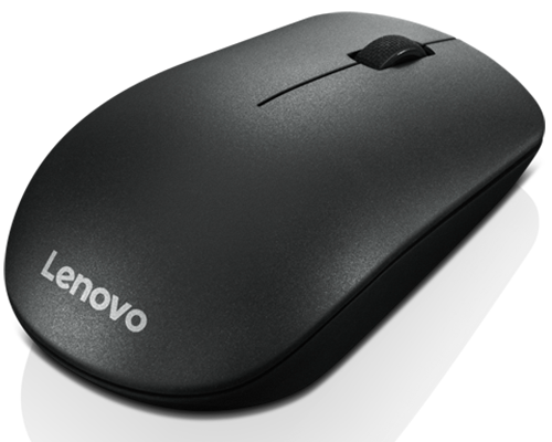 Lenovo 400 Wireless Mouse noire — vue officielle 2