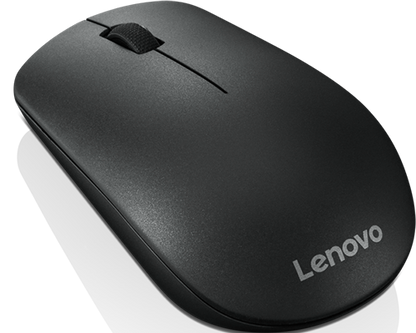 Lenovo 400 Wireless Mouse noire — vue officielle 3