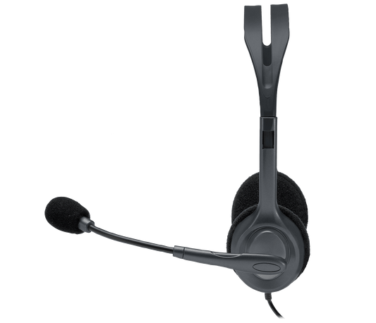 Logitech H111 noir — vue 2