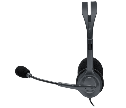 Logitech H111 noir — vue 2