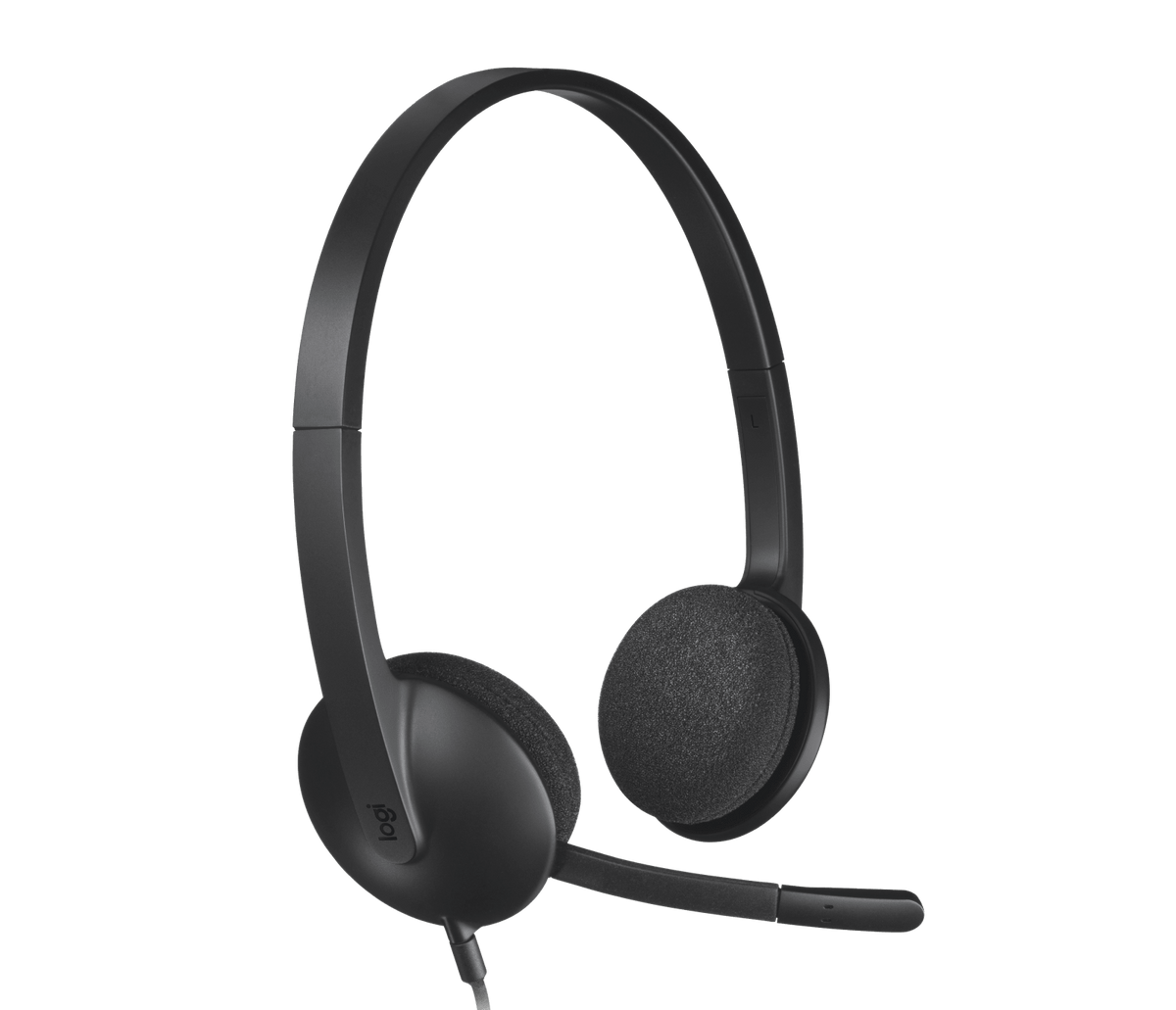 H340 USB Computer Headset - Noir — vue 1