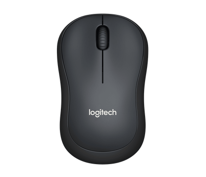 M220 Silent Wireless Mouse - Black / Charcoal — vue 1