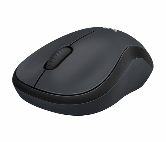 M220 Silent Wireless Mouse - Black / Charcoal — vue 2