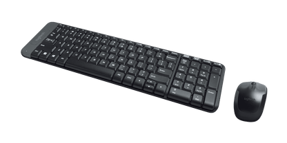 MK220 Wireless Keyboard and Mouse Combo - Black - English US (QWERTY) — vue 2