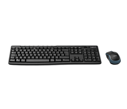 Ensemble clavier et souris sans fil MK270 - Noir - Français (AZERTY) — vue 2