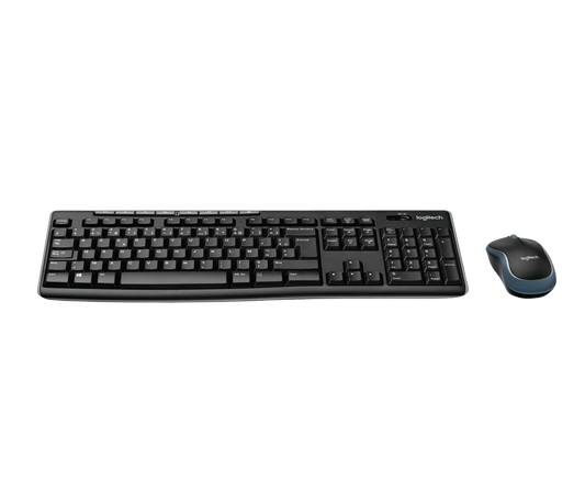 Ensemble clavier et souris sans fil MK270 - Noir - Français (AZERTY) — vue 2