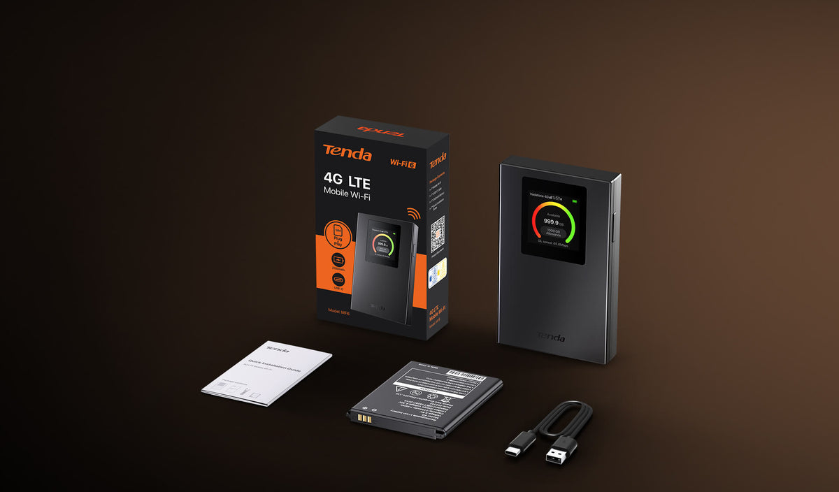 Tenda MF6 – Pocket Wi‑Fi 6 4G LTE AX300 – vue 2