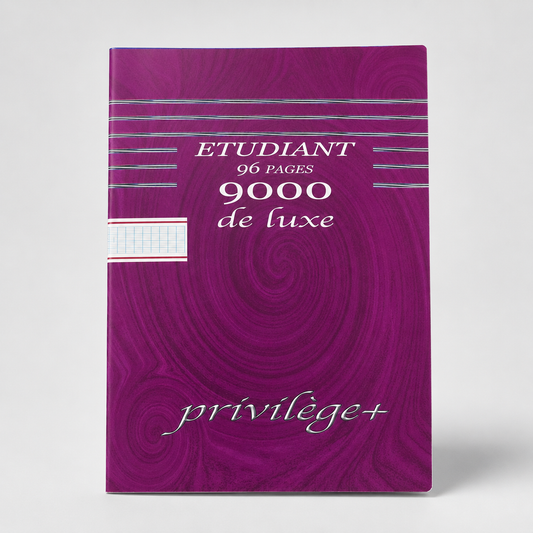 Cahier Étudiant Privilège 192 Pages