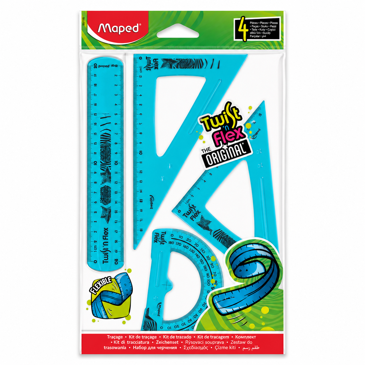 Ensemble Géométrique Maped 20 Cm Premium
