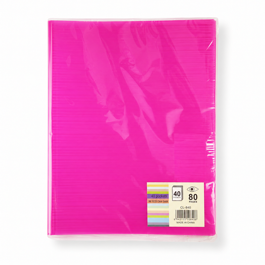 Porte-document 40 Pochettes / 80 Vues